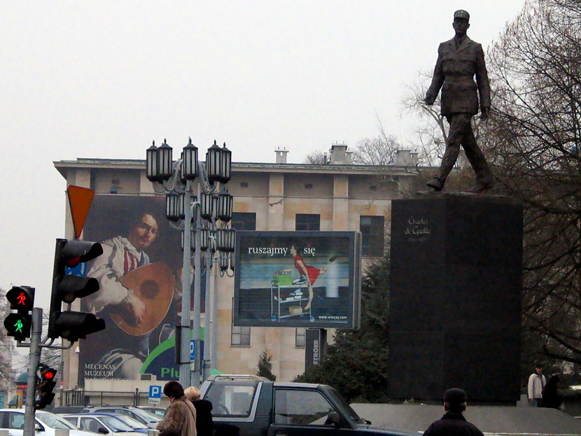 warszawa, rondo Charles'a de Gaulle'a