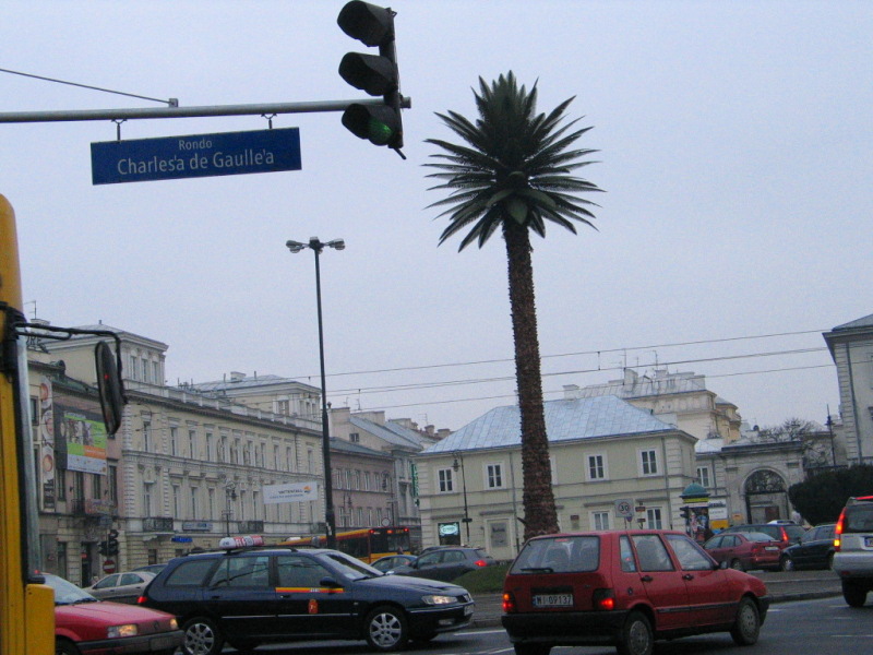 warszawa, rondo Charles'a de Gaulle'a